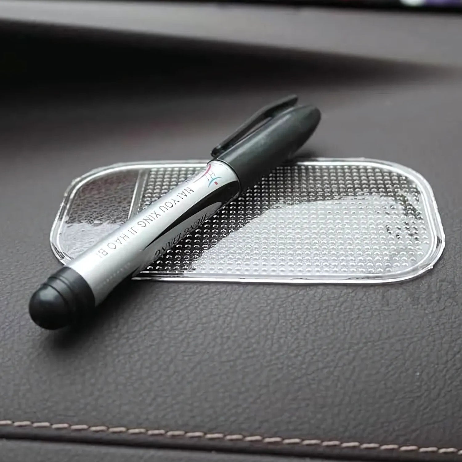 Medium Transparent Anti-Slip Car Dashboard Mat (1 Pc) Medium Transparent Anti-Slip Car Dashboard Mat (1 Pc)